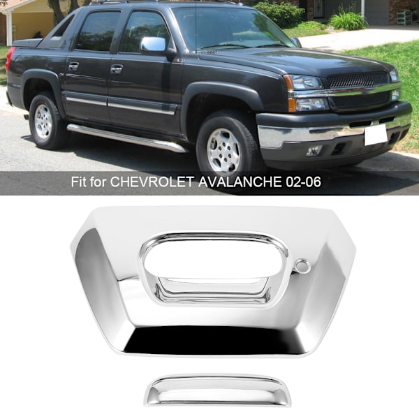 Baklukehåndtak Deksel Trim Auto Modifikasjon Passer for CHEVROLET AVALANCHE 02-06