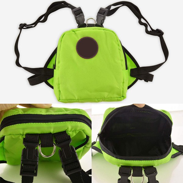 Lemmikkibackpacki Pienelle Koiralle, Mini-Kuljetusreppu, Selkärepun Taskut, Pennun Reppu, Koulutusjohto