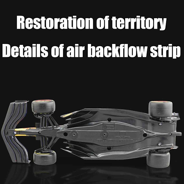 Bimeko Formelbilmodell Lafali F1 LAFHA Racing Car Model 1:43 Formel legering modellbil sväng