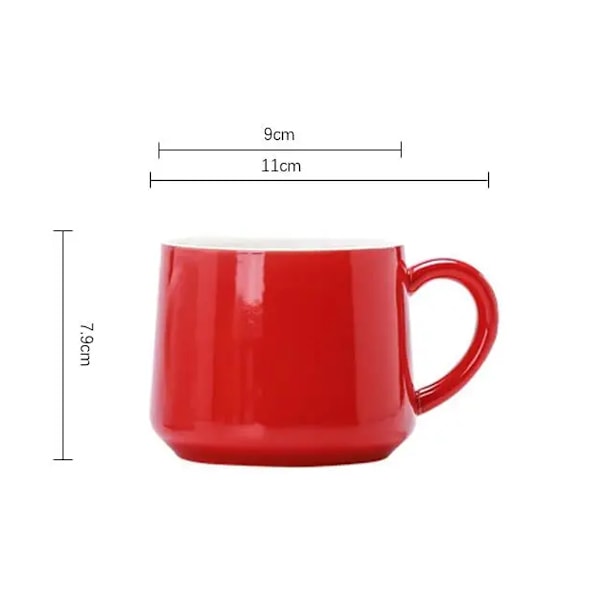 Julekopp Kaffe Melk Frokostkopp Snømann Julenissen Tegneserie Keramikkkopp 3D Dyr Julegavekopp til Venn Familie