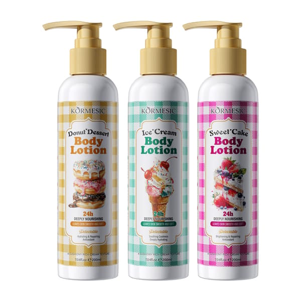 Scented Moisturizing Body Lotion Series Donut 200ml