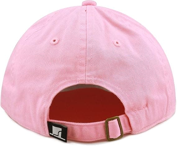 Rosa hat Ensfarvet hat forår og sommer solbeskyttelse baseballkasket[TT]
