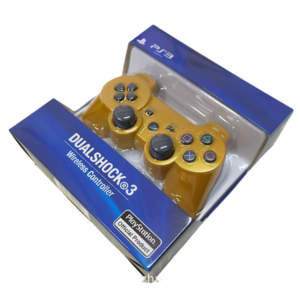PS3 Bluetooth langaton tärinäohjain ps3 peli langaton ohjain golden