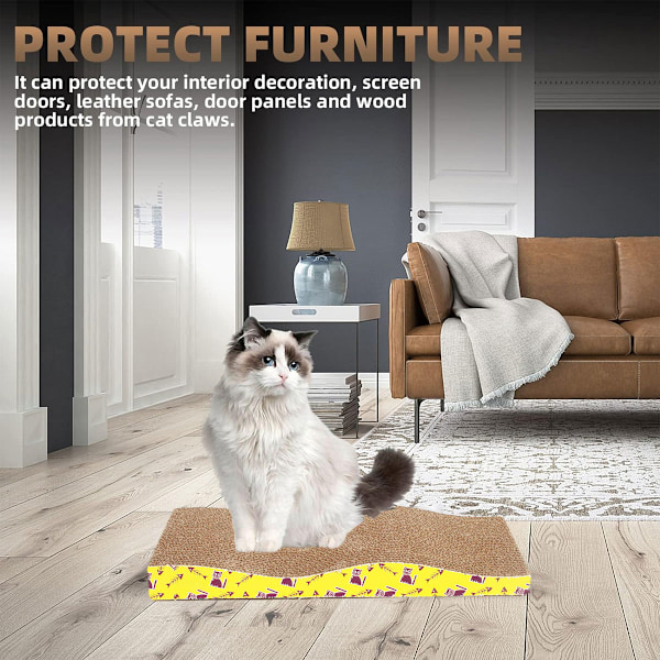 Katt Repbräda Kartong Katt Repdyna med Premium Reptexturer Design Hållbar Katt Repdyna Vändbar