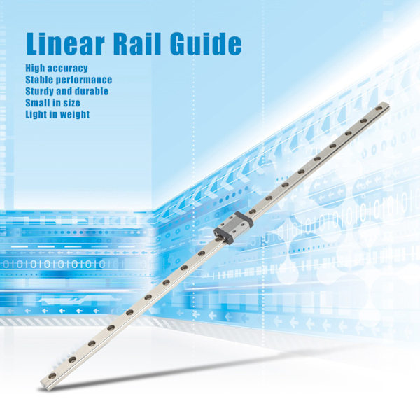 MTN9 Mini Lineær Skinneguide Miniature Lineær Glidebane til CNC 3D Printer Del