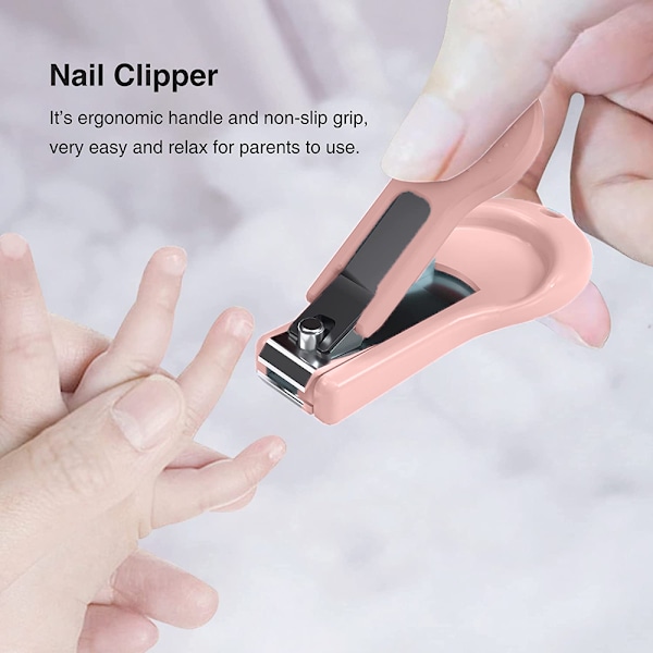Baby Nagelklipparset, Spädbarns Manikyr och Pedikyr Grooming Kit