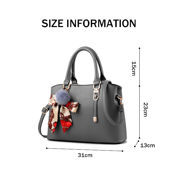 Damer Vesker og Håndvesker Topphåndtak Satchel Skuldervesker Messenger Tote Bag for Damer