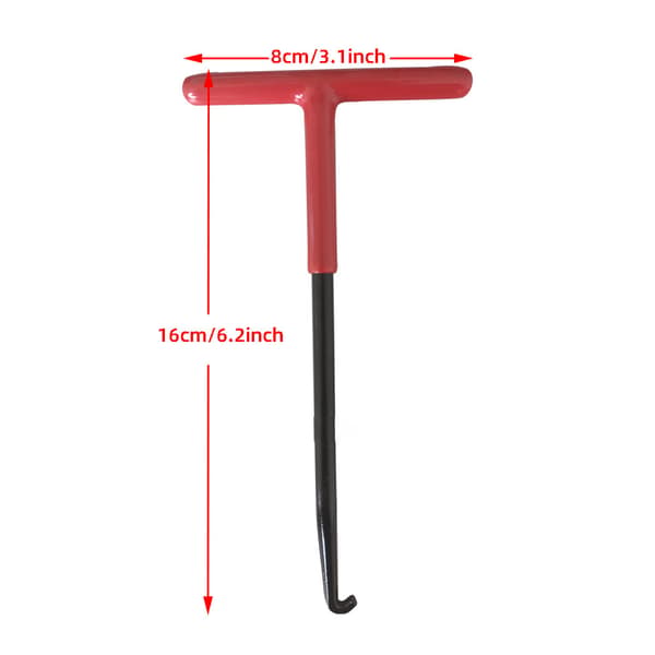 Exhaust Pipe Spring Puller Tool, Automotive Spring Puller, Spring Remover with T-Handle