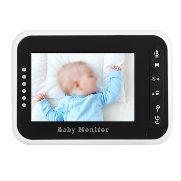 3,5 tum Display Infraröd Nattseende Trådlös Digital Videokamera Babymonitor 100‑240V