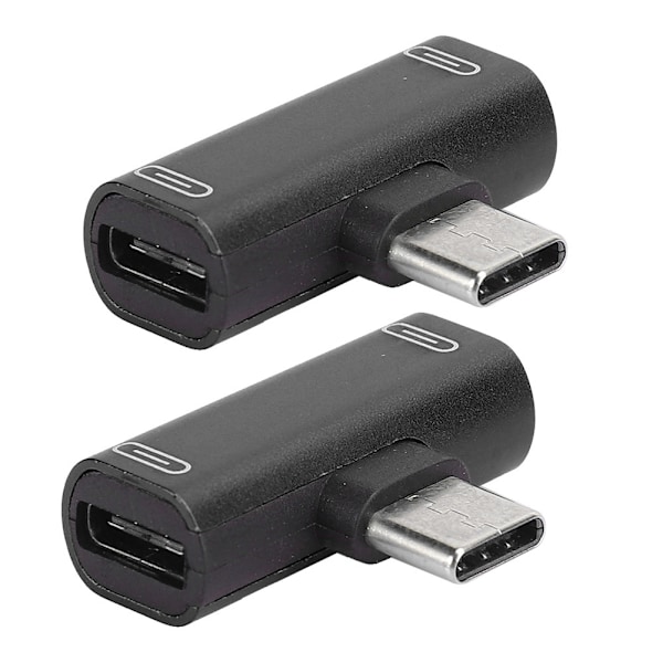 2 x  Type-C Audio Charger Adapter