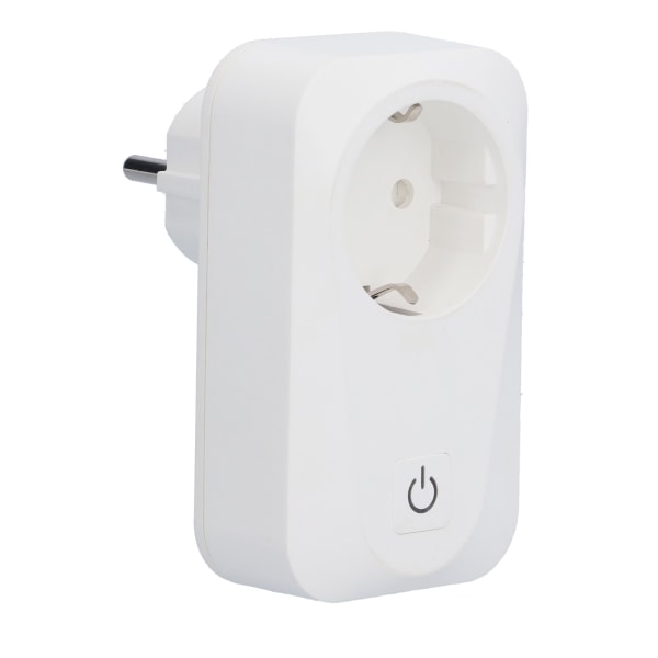 WiFi Smart Socket ABS Smart Plug med Timer och Voltameter