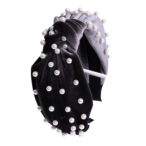 Hårband för kvinnor Pärlhårband - 1 st Vridet Falskt Pärl Sammet Hårband Elegant Bling Hårclips Hårsnålar Hårkläder Barrette Stylingverktyg