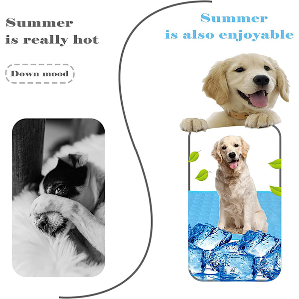 Sommer hundemåtte katte og hunde universal måtte sofa måtte issilke kølepude