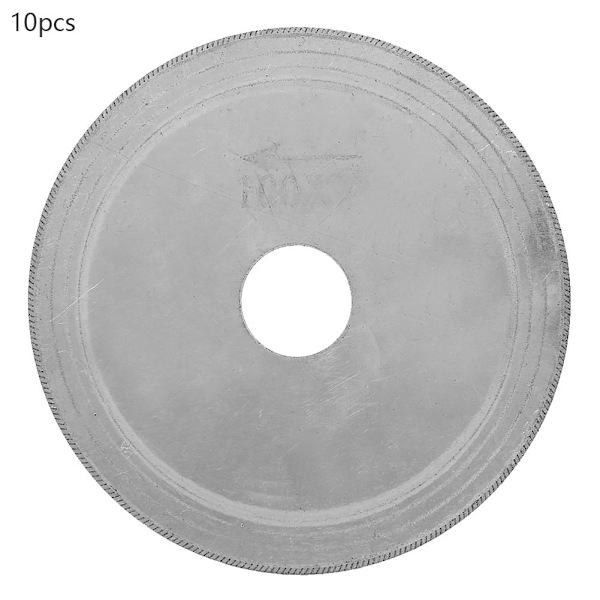 10 stk. 100mm Ultra tynde Diamant Skæreskiver Savblade Hjul til Jade Glas (100*20*0.4mm)