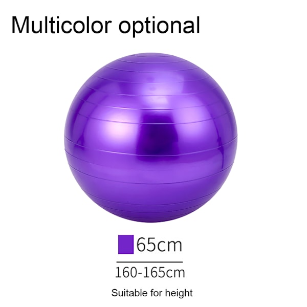 Träningsboll - Stabilitetsboll i tungt material - för Fitness, Träning, Gym