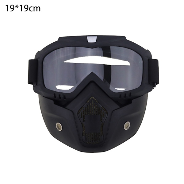 Paintballmask anti-fog, luftgevär full cover och skyddsglasögon är