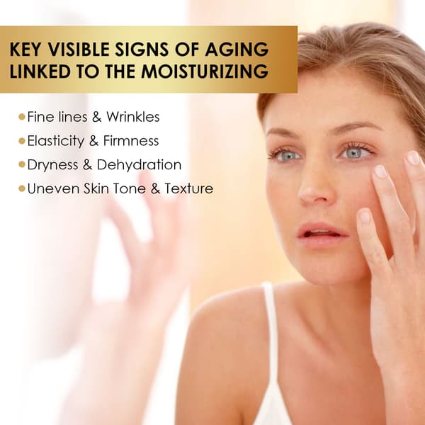 Ansiktsfuktighetskräm: Minskar fläckar och fina linjer, reparerar rodnad, mjukgör och återfuktar huden, anti-aging ansiktskräm.