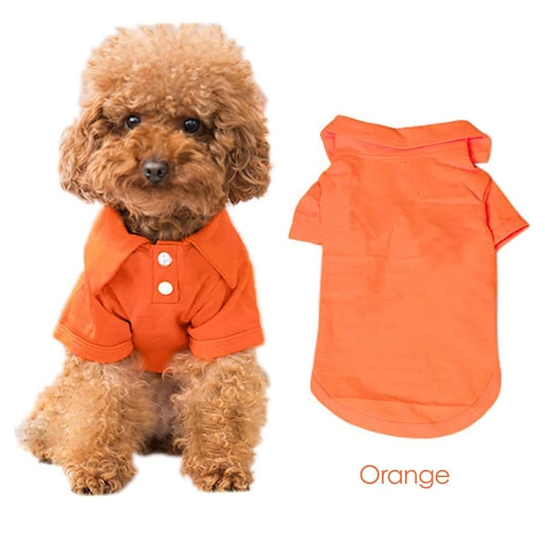 4 st hundkläder husdjurskläder Teddy Golden Retriever kläder Teddy Chihuahua polotröja