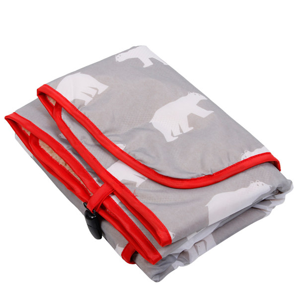 Multifunktionell Babybarnstol Vagn Skydd Takfilt Toddler Sovande Filt