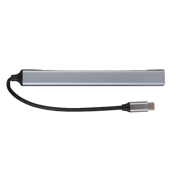 7-i-1 USB-C Hub 1 USB3.0 6 USB2.0 Port 5Gbps Plug and Play USB-C Dockningsstation för Möss Tangentbord Bärbar dator