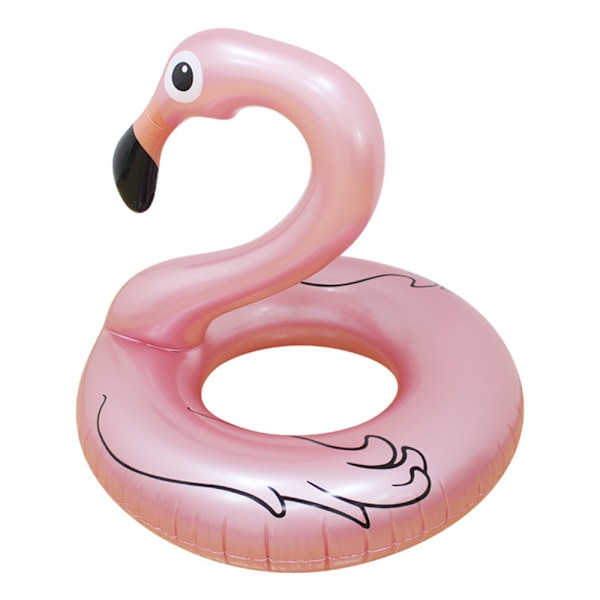 Oppblåsbar Flamingo Badeflåte for Bassengfest, Passer for Barn og Voksne