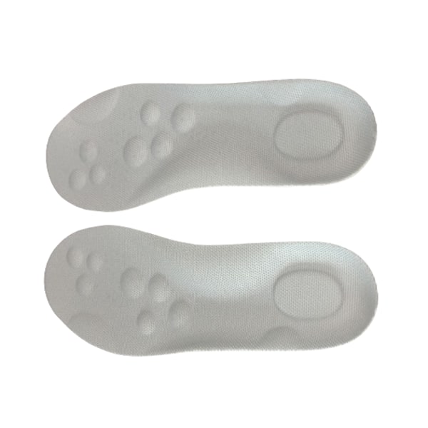 INF 4D, ultrasoft, breathable, insoles, 1 pair, Grey, size 37-38 Grå 37-38