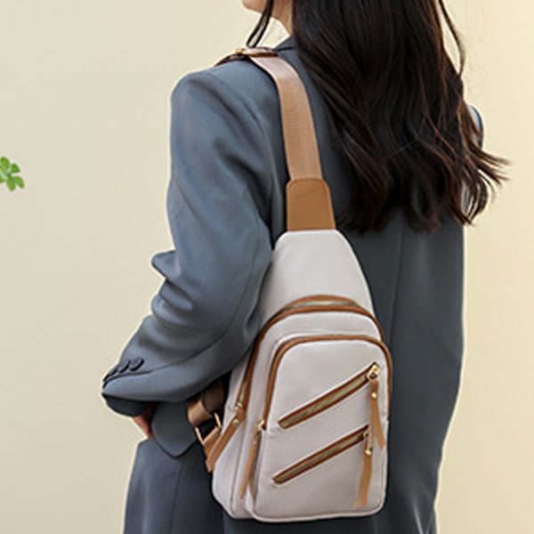 Damväska All-Match Messenger Bag Koreansk Version av Rymlig Casual Bröstväska