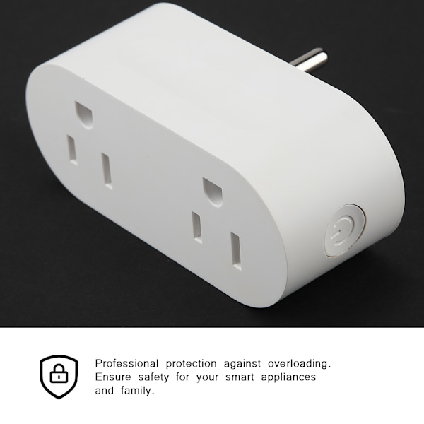 Trådløs Wifi Stemme APP Kontrol Smart Stikkontakt Energiovervågning Udtag Sokkel til Hjem Assistent