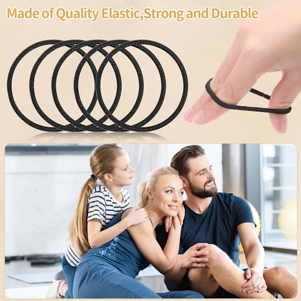 4 mm paksu hiuslenkki värillinen elastinen hiuslenkki Elastinen hiusnauha hiuslisävarusteet