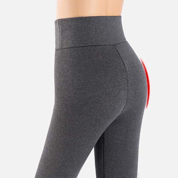 Dambyxor, Normallack Varma Tjocka Sammet Ull Kvinnor Kashmir Byxor Leggings, Dam Thermo Strumpbyxor Leggings med Inre Fleece, Höst Vinter