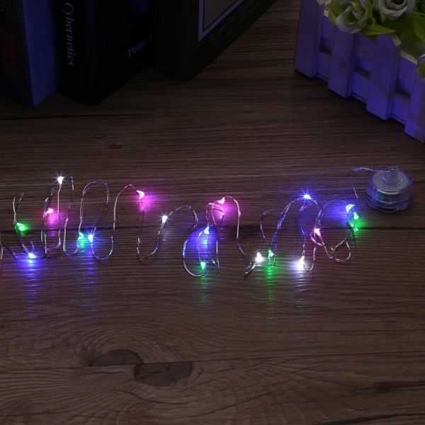20 LED-pärlor Fairy String Lights Batteridriven jul