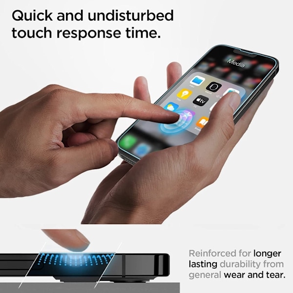 skärmskydd, iPhone, 14, 13, 12, 11, SE, XR, X, 8, 7, 6, pro, mini, plus, Transparent Transparent iPhone 8