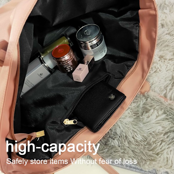 Dametasker Mode Stor Kapacitet Rummelig Taske Kvinders Crossbody Pung Mode Håndtaske Top Hånd Satchel