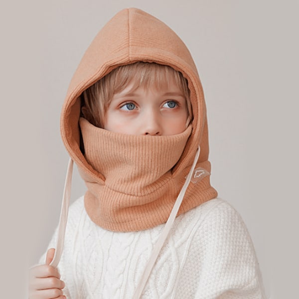 Børneskimasker, hatte til drenge og piger, ansigtsmasker, tørklæder, varme og beskyttelse mod kulde plus fløjlsørevarmere komfort hætter