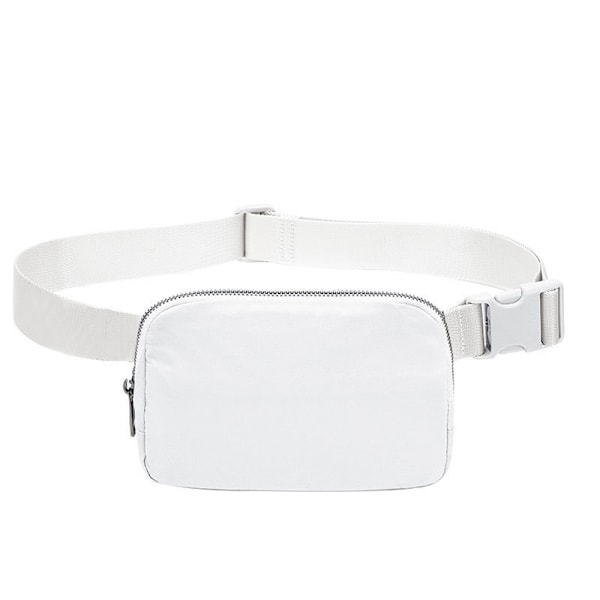 Mode Waistpack för Kvinnor och Män - Liten Bältesväska med Justerbar Rem för Löpning, Resor och Vandring