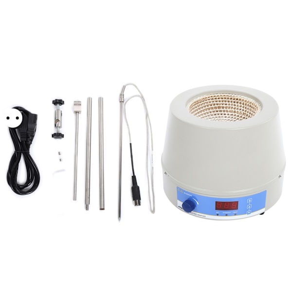 HMSC1000ml Elektrisk Magnetisk Rörverk med Uppvärmningsmantel Digital Mantel Magnetisk Uppvärmningsmantel Kit