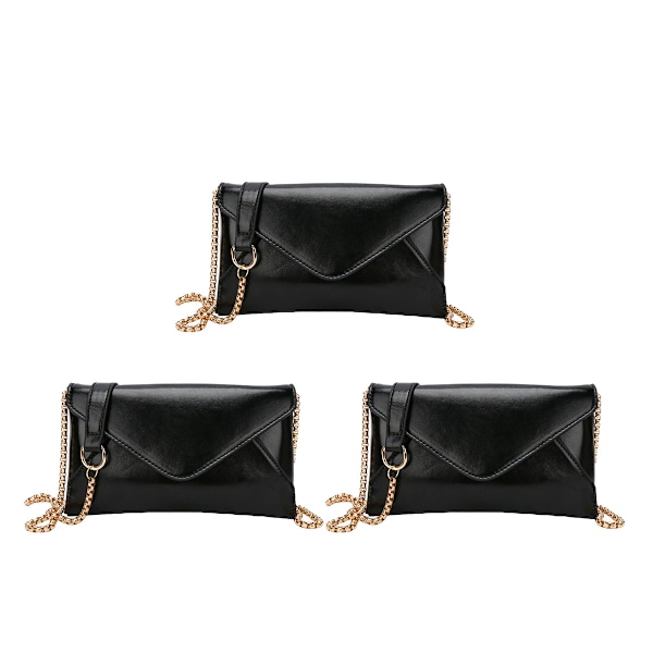 Skuldertaske, kvinders holografisk kuvert, clutch, håndtaske, kæde, crossbody taske, håndtaske