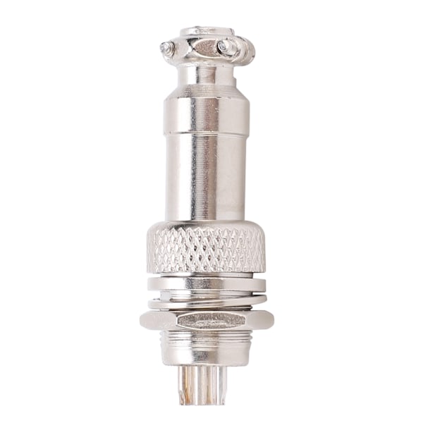 5 st Aviation Plug Connector Han- och Honkontakt Trådpanel Ström Chassi Metallbeslag 5A GX12 450V6pin