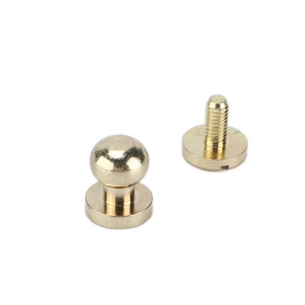 20 set mässingsnitar Slitstark Imitation Guld Resväska Hårdvara Tillbehör för Hantverkare 8x7mm