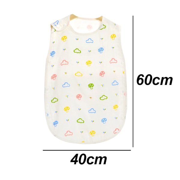 Flanellsovsäck för barn, bekväm sovsäck för bebisar.