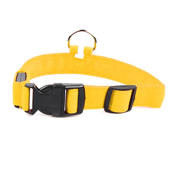 LED-hundhalsband USB-uppladdningsbart ljusemitterande hundhalsband justerbart TPU-husdjurshalsband,