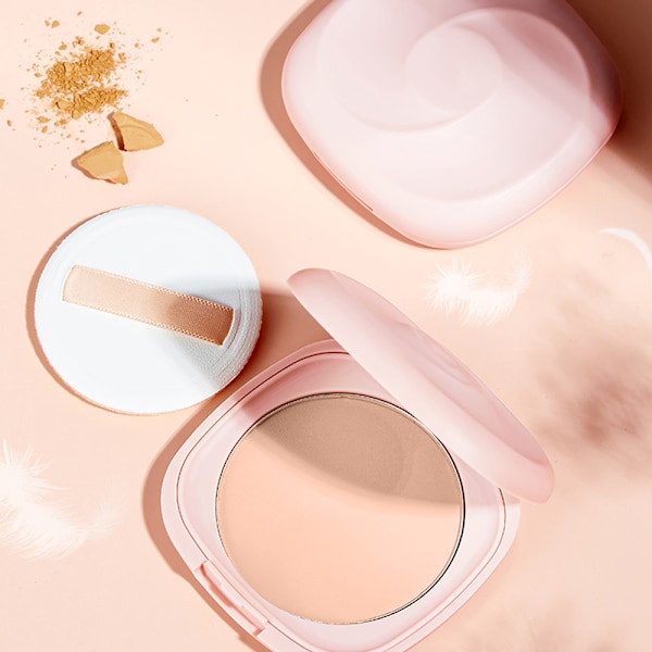 Makeup Palette Puder, Lätt & Transparent Täckning Vattentät Talkfri Ansikte