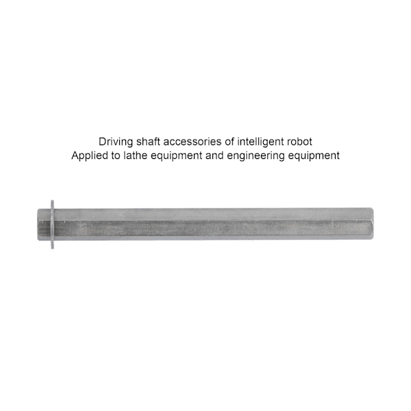 5 stk Lange Stangmutter Hex Kobling Hunnlig Gjenget Rett Stang Rustfritt Stål for Gobilda Dia 8mm4106‑4008‑1200