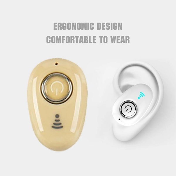 Pieni korvan sisäinen Bluetooth 4.1 Stereo Bluetooth -kuuloke Näkymätön langaton urheilukuuloke handsfree