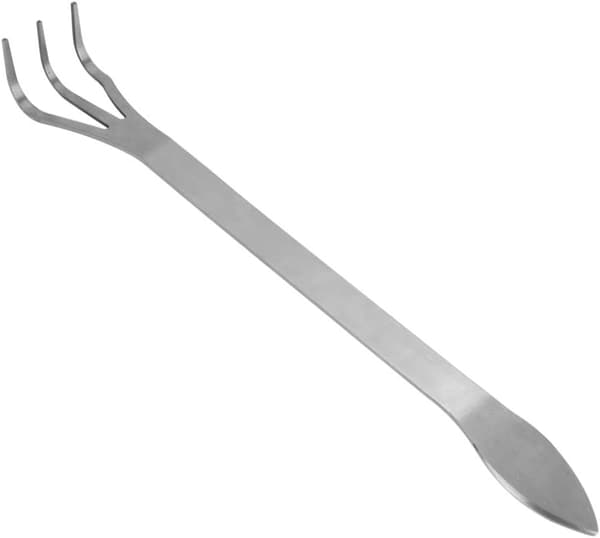 Manuell rake 3 klo rustfritt stål tannrake sett med ergonomisk design[TT]