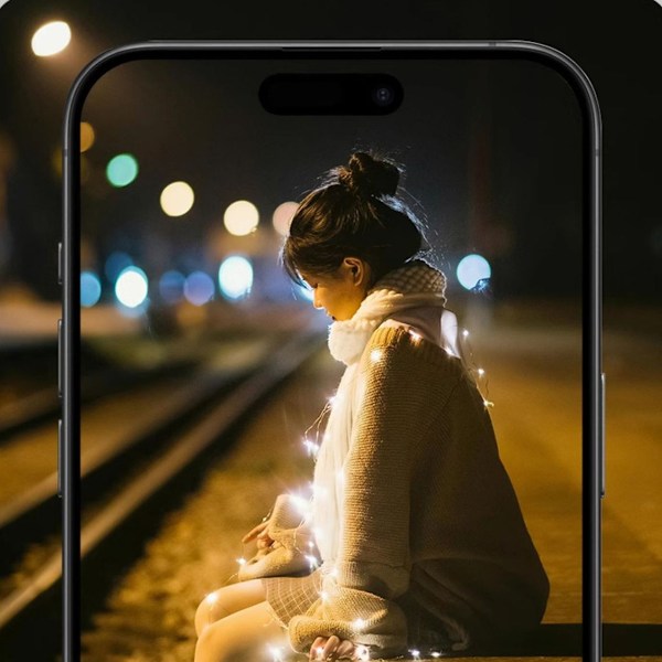 iPhone Krystalklart Kameraglas - Vælg Model iPhone 15 Pro Max