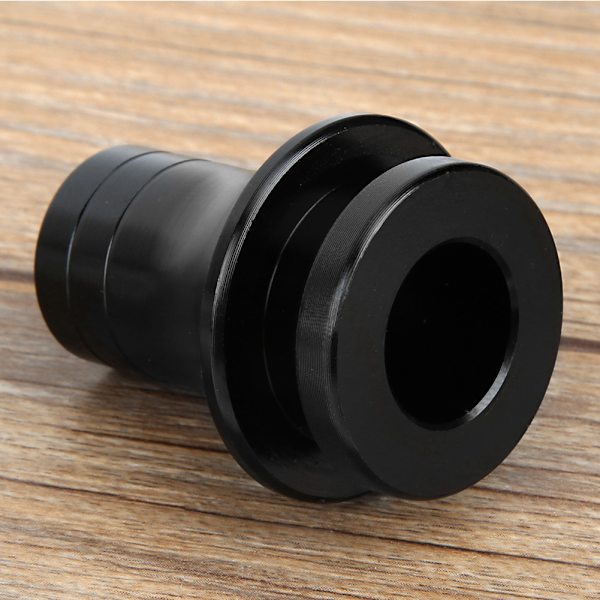 Universal Aluminium M12x1.25 Gearstøvle Holder Connector Adapter Manuel Gearskifter Sort