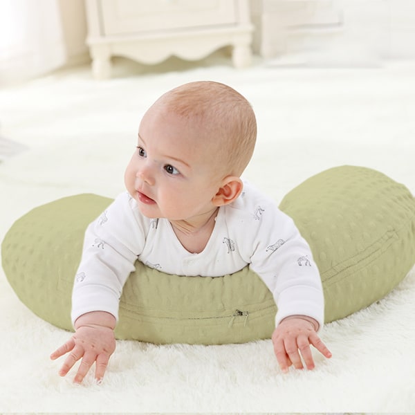 Ammingsputetrekk og amming og flaskefôringsplassering, babystøtte, magetid, baby sittestøtte