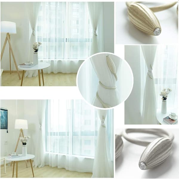 2 kpl verhojen pidikkeitä DIY luova mallinnus verhonpidike [TT]