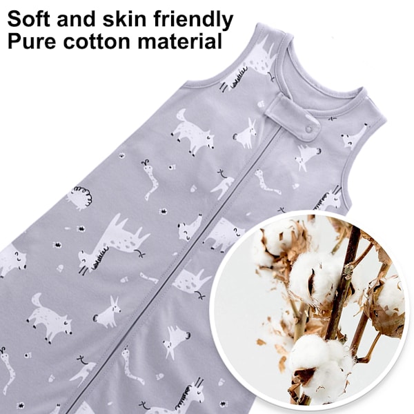 Enkel Sleeveless Väst Swaddle - Barnpyjamas för Sommar